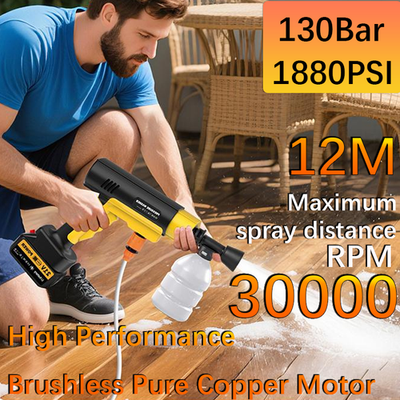 #ad Automotive high pressure washer brushless lithium battery car wash $71.99