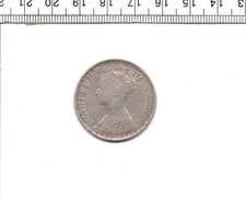 1872 VICTORIA YOUNG HEAD 92.50% VF+ SILVER CAPSULED FLORIN (MS-039)