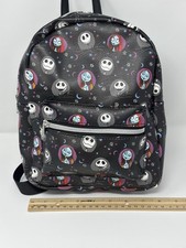 Disney The Nightmare Before Christmas Mini Backpack Black New.