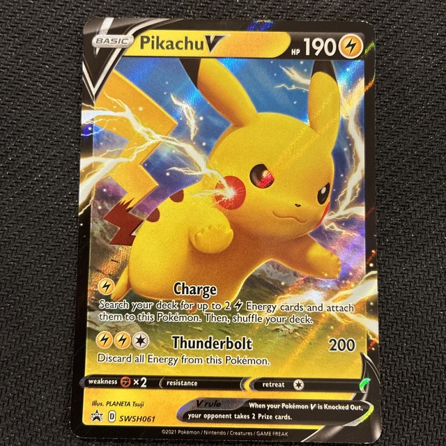 Pikachu V (Sword & Shield Promo)