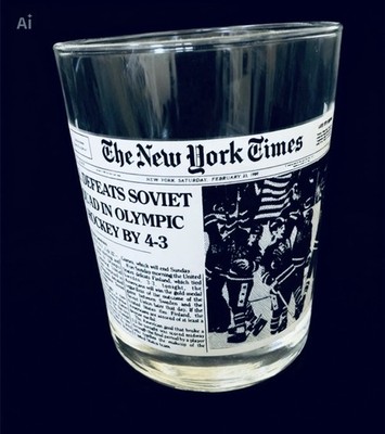 New York Times US Hockey Team Defeats Soviets Olympics Limit Glass 4.x3