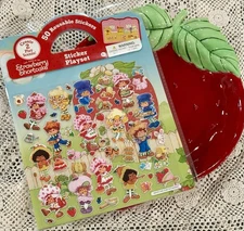 🍓Strawberry Shortcake🍓 50 Puffy Stickers Playset Plus 😊Mystery Stickers.
