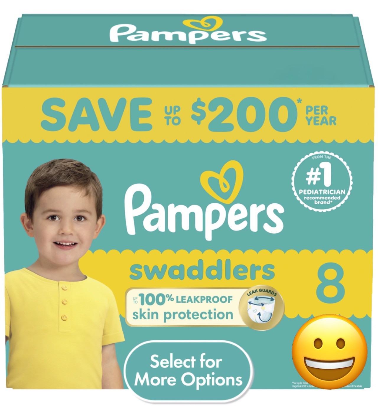 S 46 Lbs+ Largest Overnight Diaper