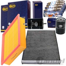 INSPEKTIONSPAKET FILTERSET FILTERSATZ+ZÜNDKERZEN 1.8+2.0 für VW GOLF 3 VENTO 1H