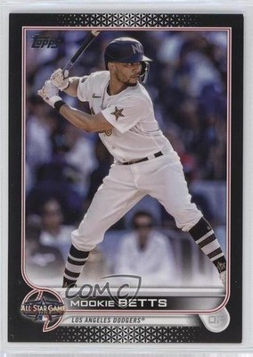 2022 Topps Update 2022 MLB All-Star Game Black 230/299 Mookie Betts #ASG-2 10yf