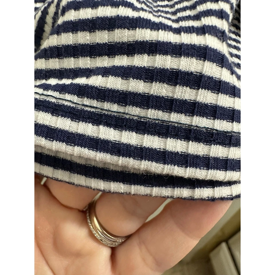 Mi Ami by Francesca’s Knit Striped Faux Wrap Striped Mini Skirt XS/S - Image 4 of 4