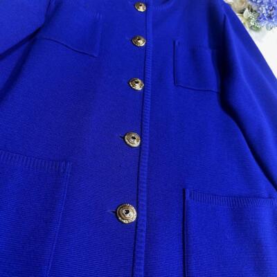 Rare Yves Saint Laurent long jacket, size L, gold buttons | eBay
