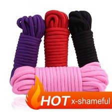 10m Cotton Shibari Bind Rope Body Harness Restraint Fetish Hogtie Slaver