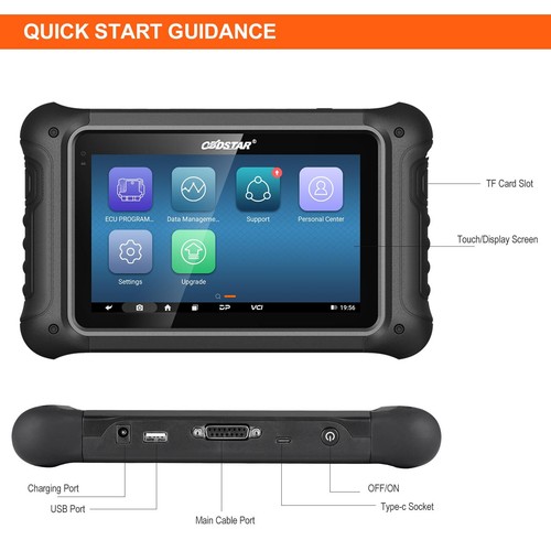 Herramienta de clonación OBDSTAR DC706 E.CU versión completa Plus P003+ adaptador y juego OBDSTAR MP001 - Imagen 10 de 20