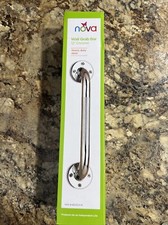 Nova Wall Grab Bar Size: 12", Finish: Chrome Heavy Duty Steel