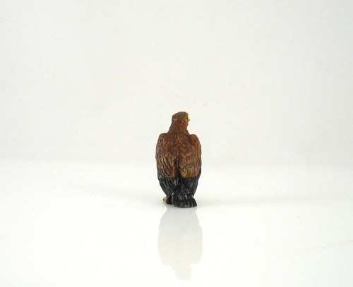 Franz Bergmann Vienna Brass Observing EAGLE Cold Painted Bird Bergman Bronze - Picture 5 of 7