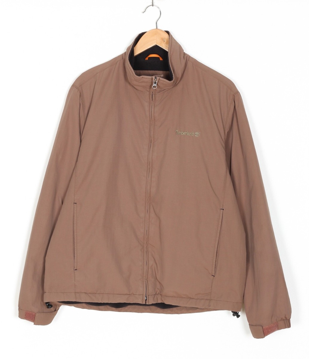 TIMBERLAND Weathergear Jacket Men Size M Fleece Lined Full