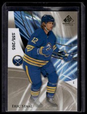 2020-21 SP Game Used #6 Eric Staal Golden Burst #/265 SN