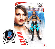 RHEA RIPLEY SIGNED WWE BASIC 1ST TIME IN LINE ACTION FIGURE TOY 114 BECKETT COA RHEA RIPLEY SIGNED WWE BASIC 1ST TIME IN LINE ACTION FIGURE TOY 114 BECKETT COA