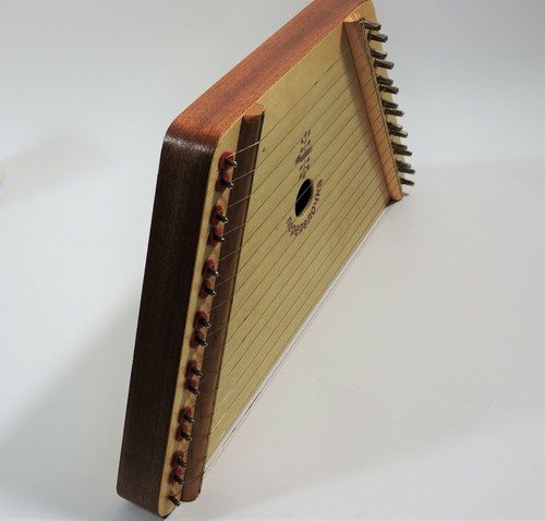 Music Maker Lap Harp Zither Dulcimer Nepenenoyka With Box / Song Sheets Belarus - Picture 11 of 11