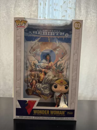 Funko Pop! Comic Book Cover with Case: DC Universe - Wonder Woman #03