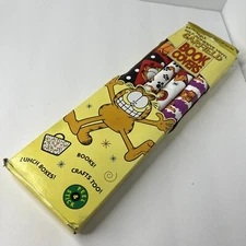 Kittrich Garfield Fun Pack Book Cover 4 Pack Peel & Stick Vintage 1996