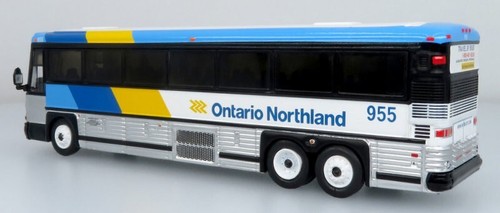 Autobús MCI D4000 2001: Ontario Northland 1:87 (HO) modelo de autobús fundido a presión - Imagen 2 de 7
