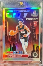 2023-24 Hoops Premium Scoot Henderson Rookie City Edition Silver Prizm #5 RC