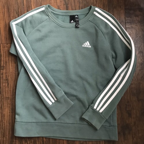Adidas Womens Sage Green Crewneck 