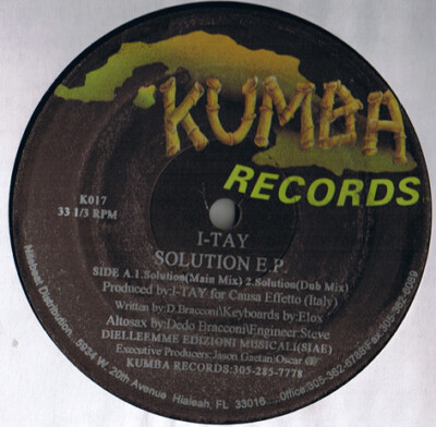 I-Tay - Solution E.P. (12'', EP) (Very Good Plus (VG+)) - 2218555954