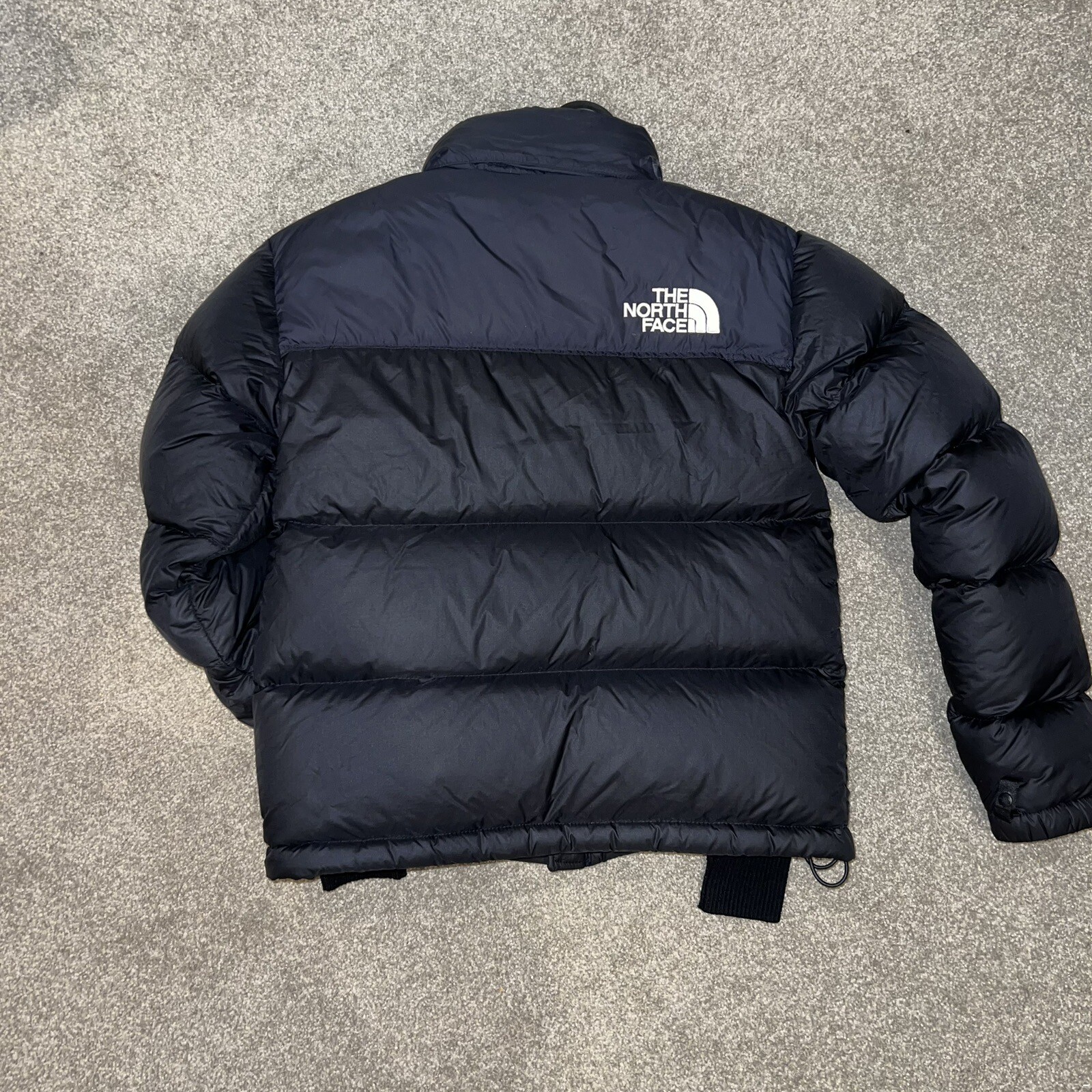 North Face 1996 Retro Nupste Jacket Size XS Black Puffer eBay