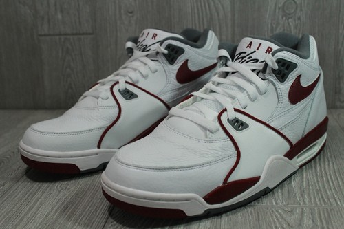 Nike Air Flight 89 Team Red Retro Basketball Shoes DD1173 100 Mens 9.5-15 - 第 2/6 張圖片
