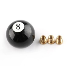 8 Ball Shift Knob Universal Billiard Ball Threaded Gear Shifter Exact Custom Fit 8 Ball Shift Knob Universal Billiard Ball Threaded Gear Shifter Exact Custom Fit