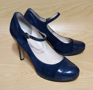 womens blue pumps