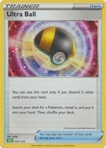 Pokemon Card - Classic Collection [CLV] 030/034 - ULTRA BALL (holo-foil) - NM/M