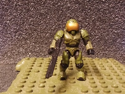 Mega Bloks Halo UNSC Green Security Spartan. Mega Construx A15