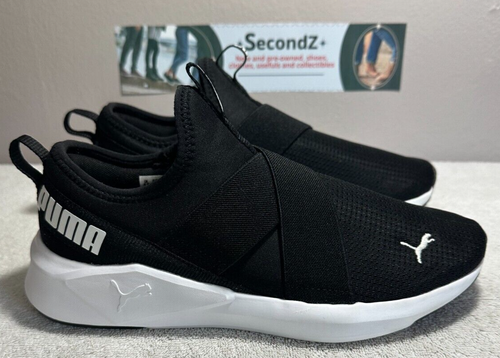Scarpe da allenamento Puma Prowl slip-on nere da donna taglia 8 - Foto 3 di 7