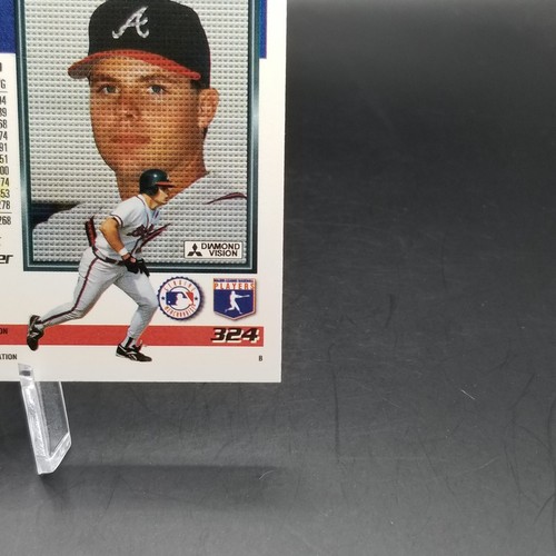 Ryan Klesko 1995 Topps Atlanta Braves MLB Baseball Sports Card 324 - Picture 10 of 10
