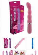 Vibrating Silicone Rampant Rabbit Vibrator Dildo 10 Multi Speed Sex Toys