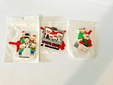 Personalized Family Christmas Tree Ornament, 4 People, Xmas (3 Ornament's) 