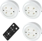 Wireless LED Puck Lights, OxyLED Closet Light, Cordless Battery-Powered LED