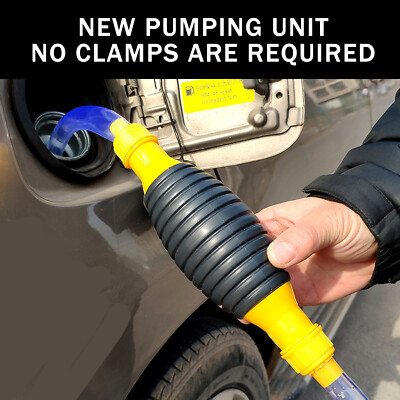 Car Portable Manual Oil Pump Transfer Hand  Self-Priming Large Flow Oil Suction