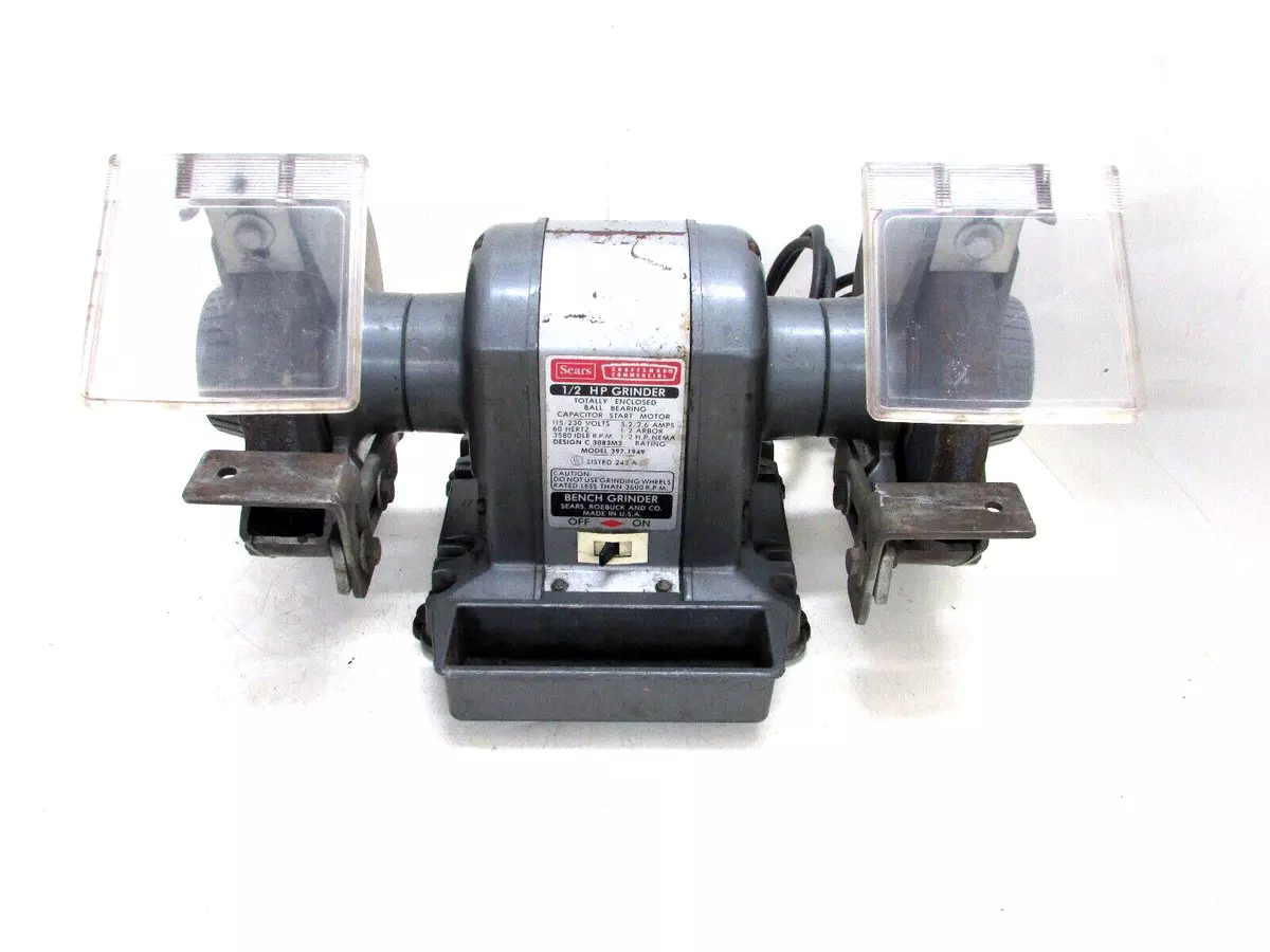Craftsman bench sale grinders