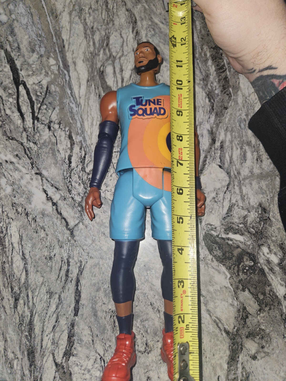 Space Jam 2 LeBron James 12-Inch Figure Tune Squad No Accessories