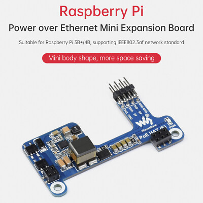 RaspberryPi 4/3B+ Ethernet Power Supply Expansion Board 802.3af Network Standard