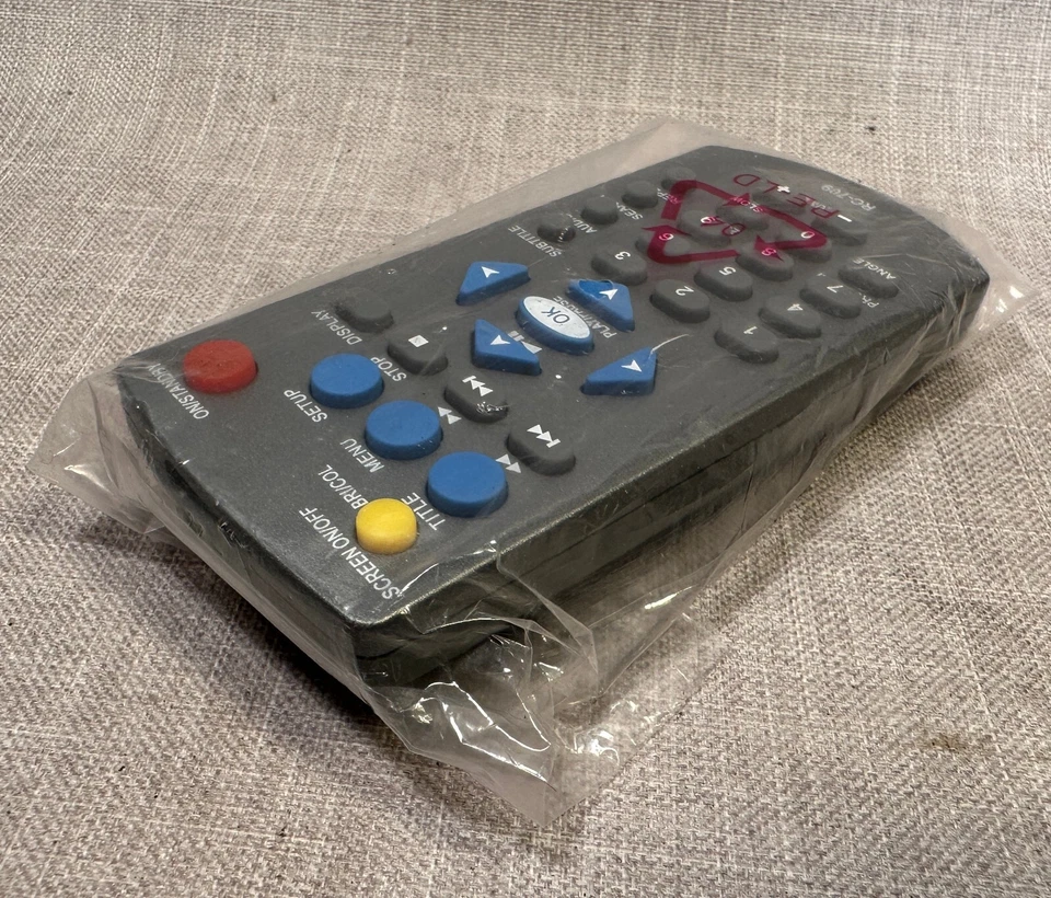 NEW! Audiovox RC-709 Portable DVD Player Remote Control WORKS! FREE SHIPPING! - Image 3 of 4