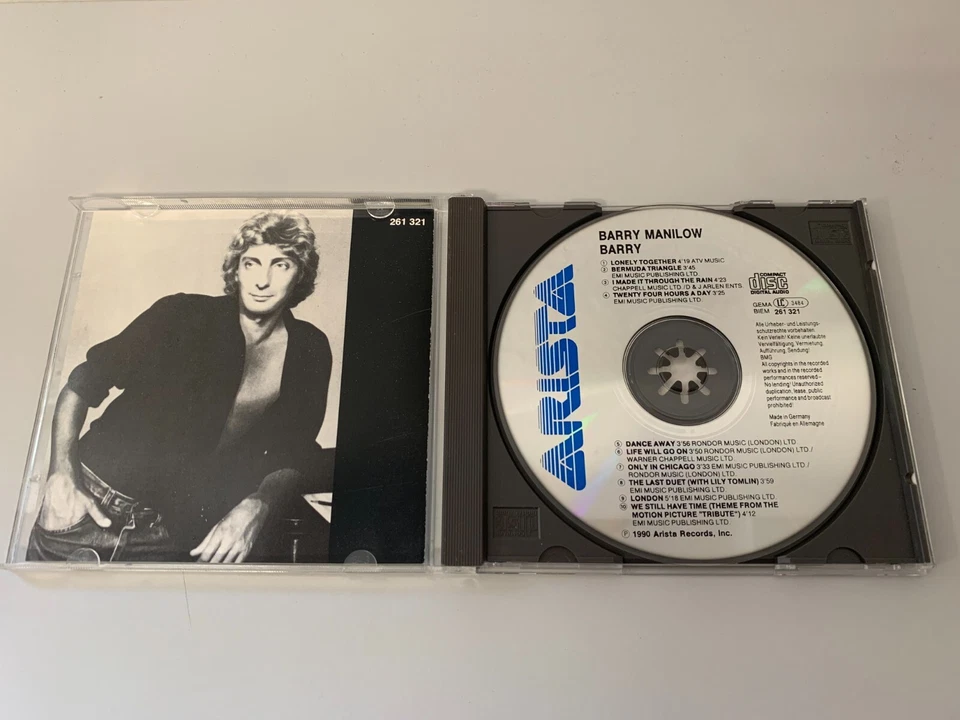 Barry Manilow – Barry - rare CD © 1980/91 - Bild 2 von 3