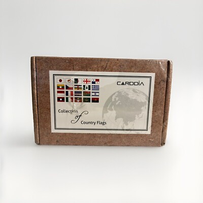 CardDia Country Flags - 242 Flash Card Set - NIB