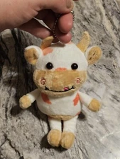 Cow Plush Keychain