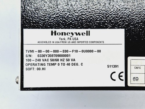 Grabadora electrónica Honeywell TVMI-80-00-000-E00-F10-0U0000-00 100–240VAC 50VA - Imagen 3 de 14