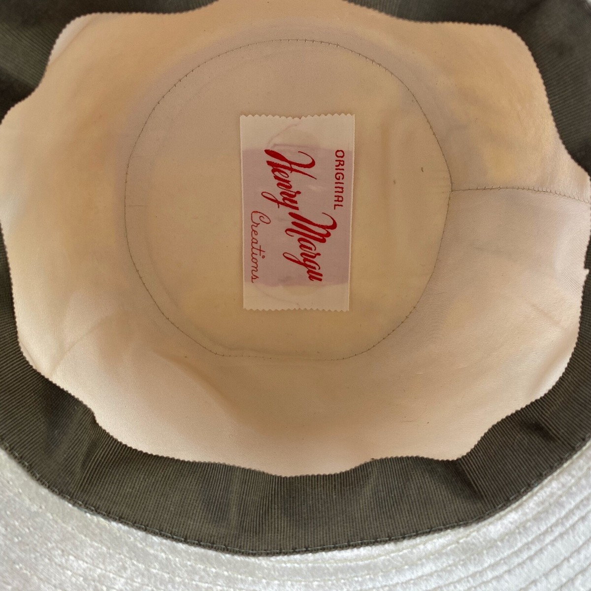 HENRY MARGU FEATHER VINTAGE HAT 1950 display picture 3