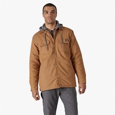 Duck Mens Hooded Jacket Brown