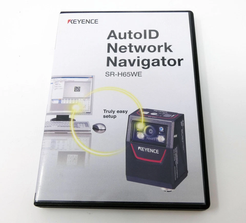 Keyence SR-650 Series SR-H65WE AutoID Network Navigator Software Kit -unused/OVP - Bild 3 von 4