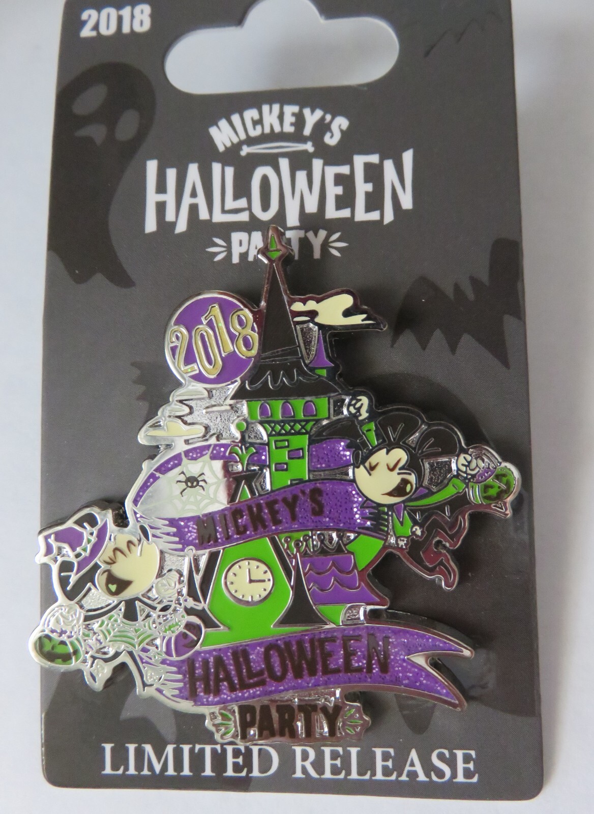 Halloween Castle 2018 Pin - Mickey and Minnie