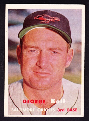 1957 TOPPS #230 GEORGE KELL ORIOLES